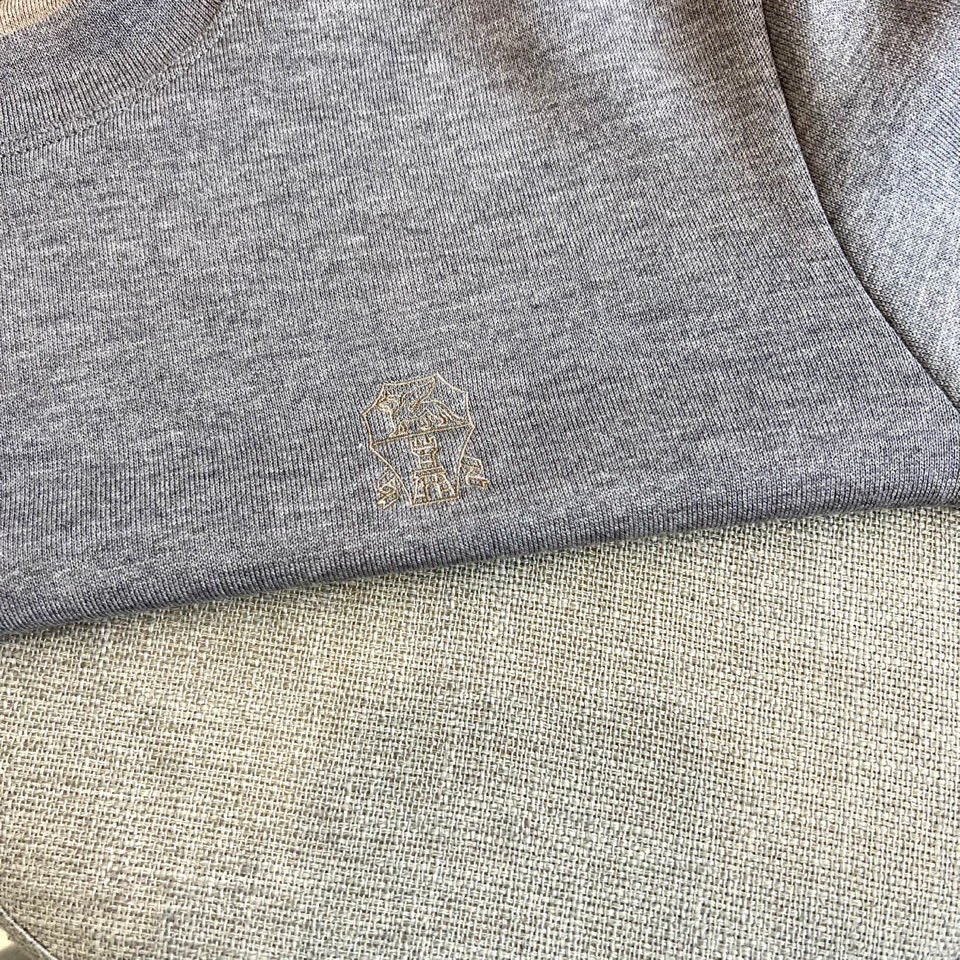 Brunello Cucinelli-2025秋冬新品空气层圆领卫衣，以高级诠释低调奢华的日常着装美学。