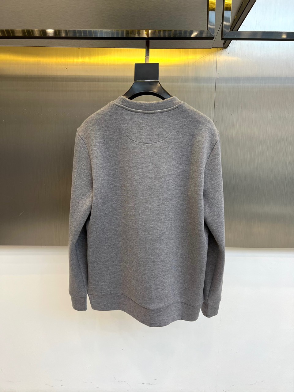 Brunello Cucinelli-2025秋冬新品空气层圆领卫衣，以高级诠释低调奢华的日常着装美学。