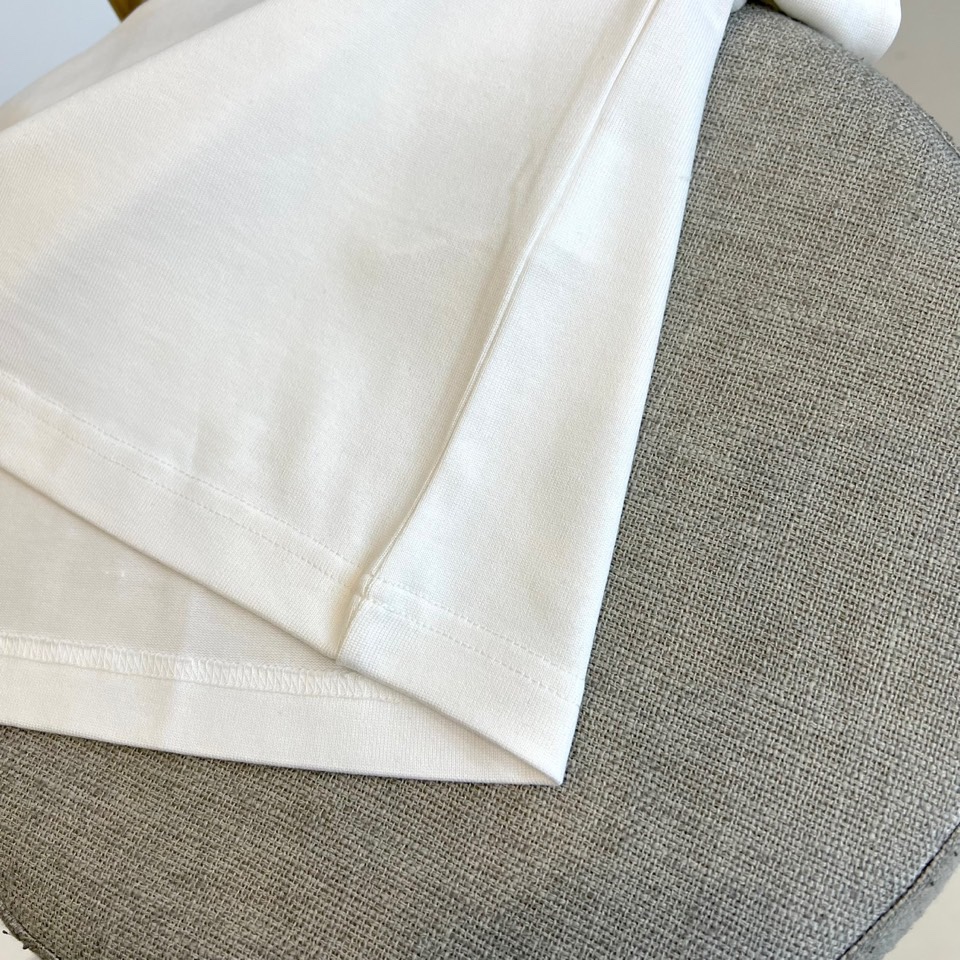 1v威登、2025秋冬新品蝴蝶元素短袖T恤。这款白色短袖T恤以品牌经典标志为设计核心，创新采用蝴蝶图案组