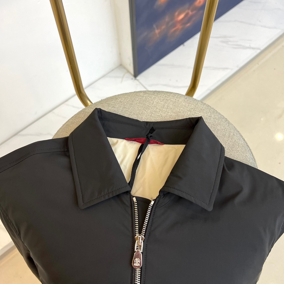 Brunello cucinelli-BC、【高品质】2025秋冬夹克。以极简线条诠释永恒优雅。翻领设计