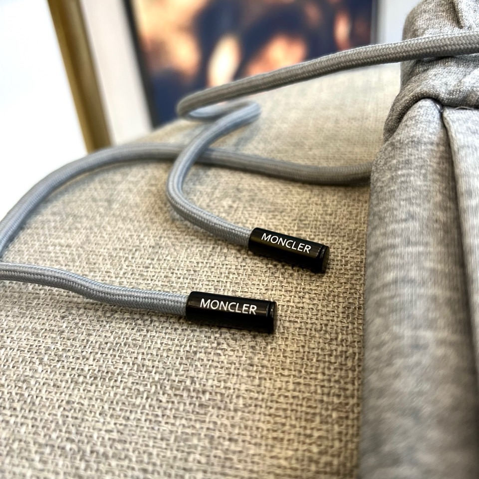 Mon蒙口、 2025s秋冬新款空气层棉质抽绳卫裤，男士经典印花徽标时尚运动休闲抽绳卫裤！采用客供进口2