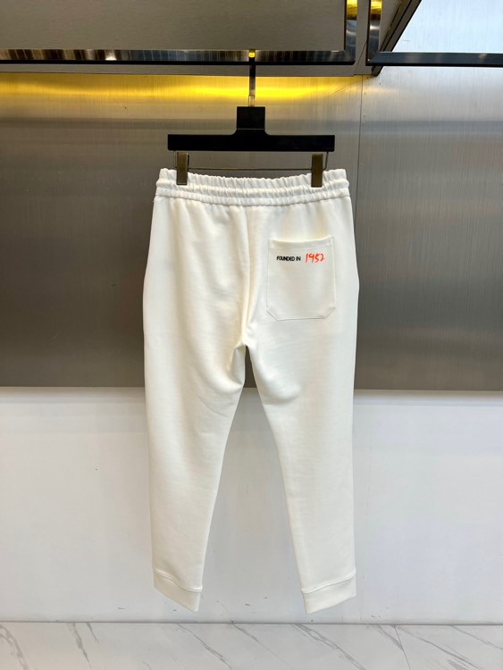 Mon蒙口、 2025s秋冬新款空气层棉质抽绳卫裤，男士经典印花徽标时尚运动休闲抽绳卫裤！采用客供进口2