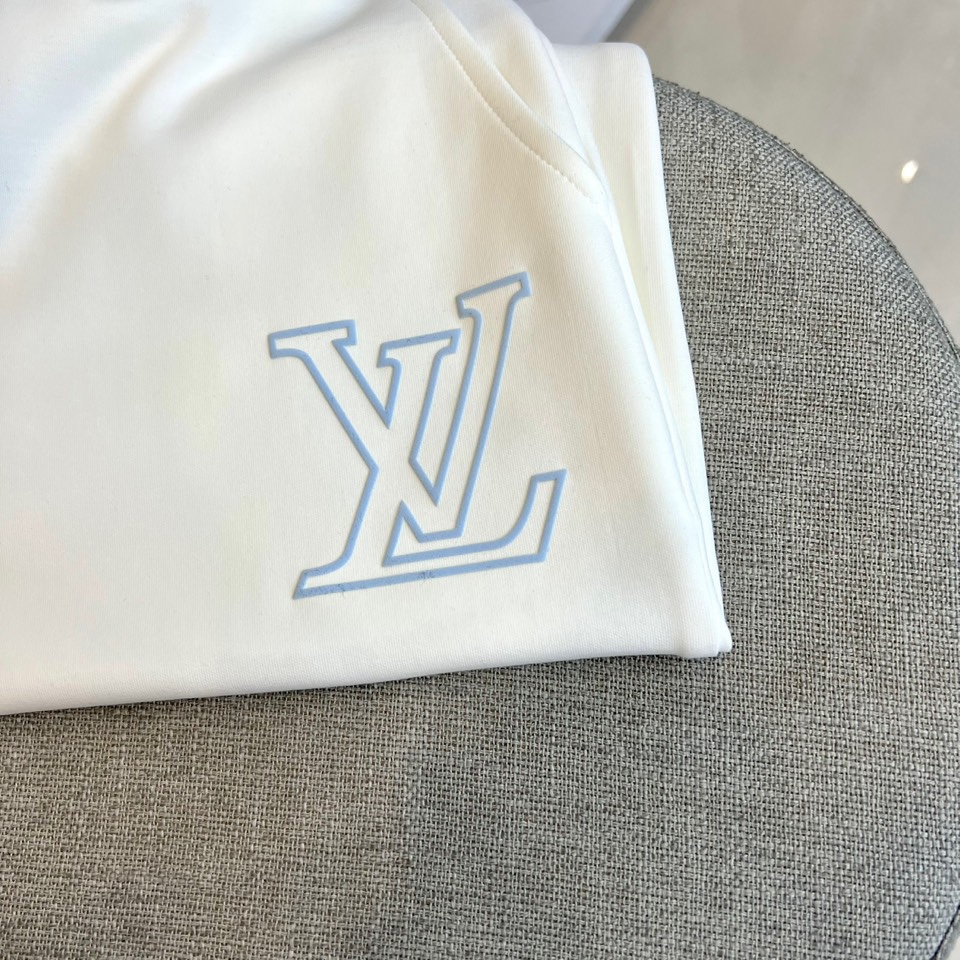 1v威登、 2025s秋冬新款空气层棉质抽绳卫裤，男士经典印花徽标时尚运动休闲抽绳卫裤！采用客供进口26