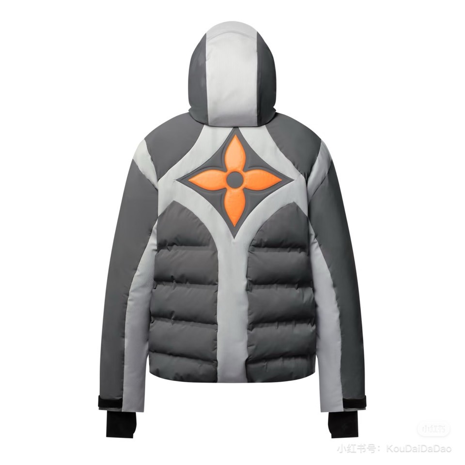 Louis Vuitton Ski Down Jacket路易威登拼色（鹅绒）滑雪羽绒外套 90鹅绒Pr