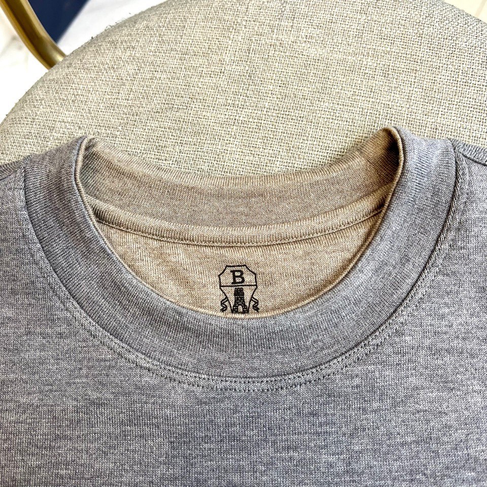 Brunello Cucinelli-2025秋冬新品空气层圆领卫衣，以高级诠释低调奢华的日常着装美学。