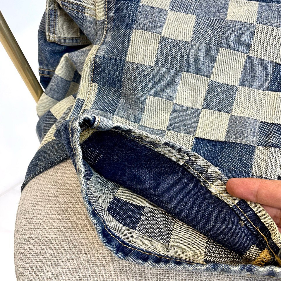 🌾1v、2025秋冬棋盘格丹宁 | 摩登解构2025秋冬全新丹宁力作，将LV标志性棋盘格以蓝白配色重新演