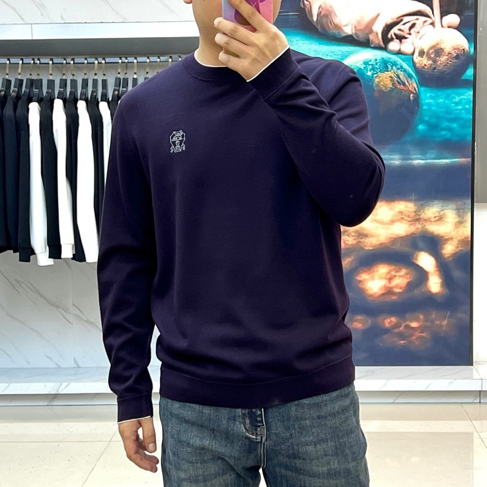 🌾Brunello Cucinelli 、2025秋冬新品男士长袖上衣，以意大利顶级工艺诠释低调奢华的日