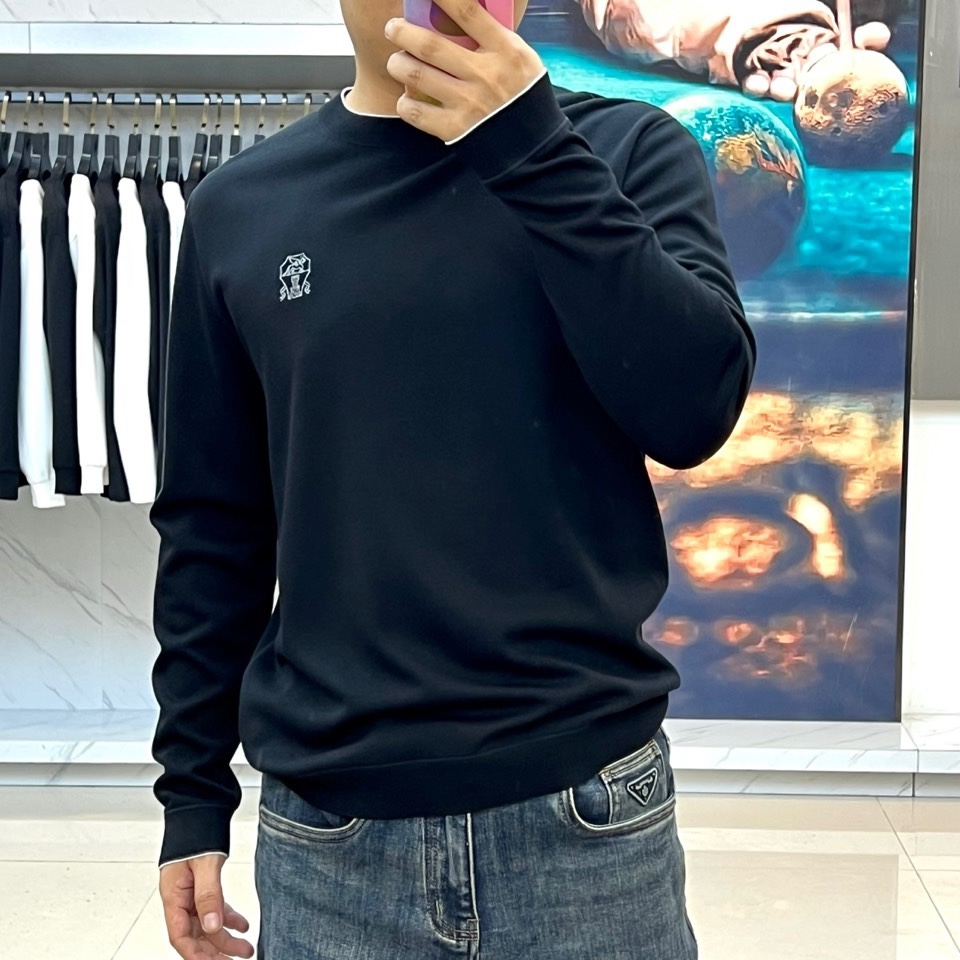 🌾Brunello Cucinelli 、2025秋冬新品男士长袖上衣，以意大利顶级工艺诠释低调奢华的日