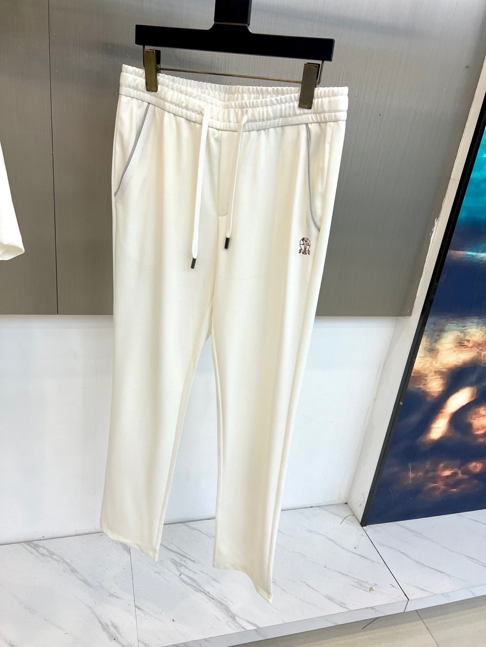 Brunello Cucinelli-BC、2026春夏新品休闲套装，以简约高级的色调诠释轻奢运动风尚。