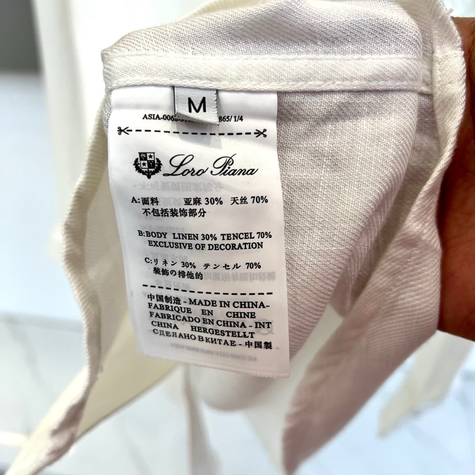 Loro Piana诺悠翩雅、2026春夏男士休闲棉麻衬衫。匠心呈现经典长袖衬衫。甄选30%亚麻与70%