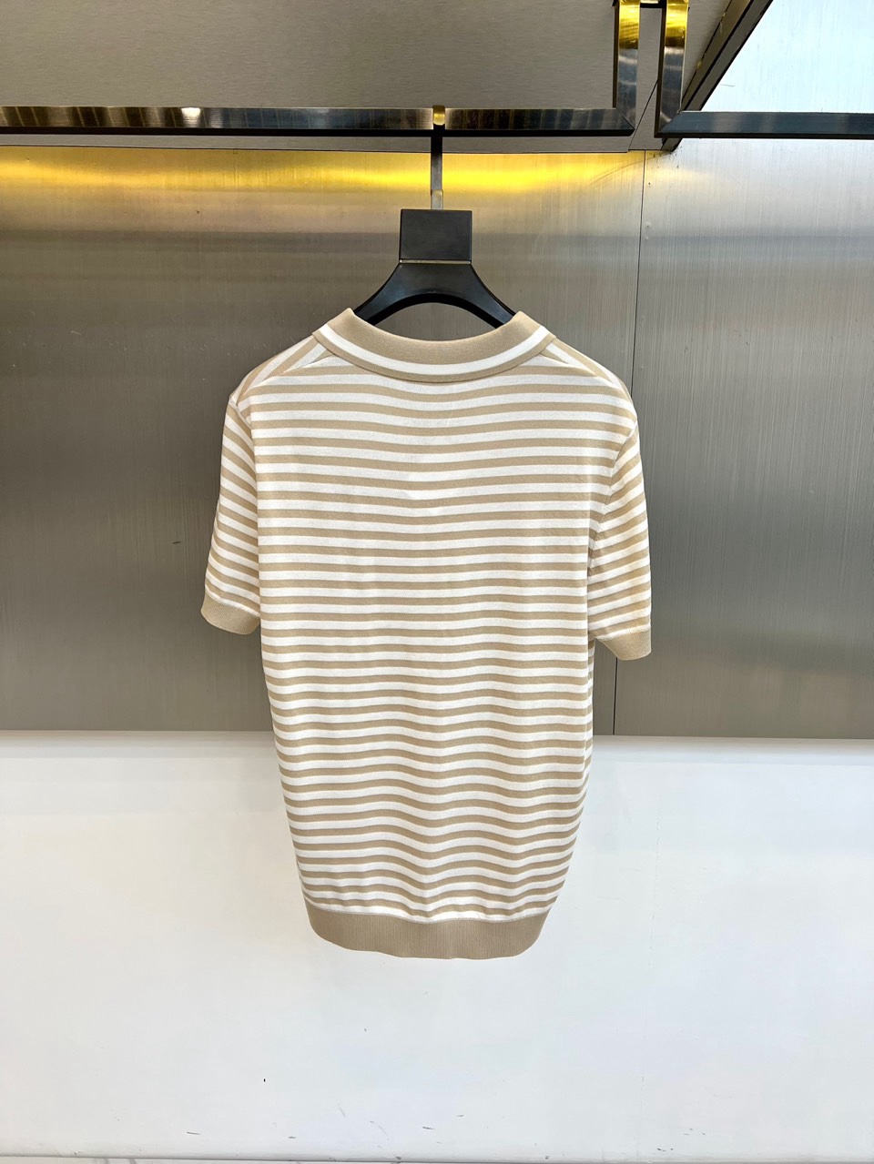 Brunello Cucinelli 2026春夏新品针织短袖POLO衫，以顶级面料与精裁工艺诠释意式休