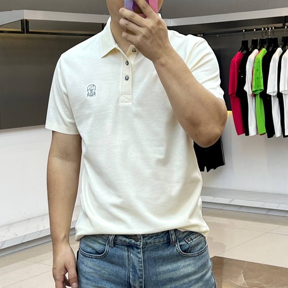 브루넬로쿠치넬리 남성 반팔 폴로셔츠 103556 이미지 2