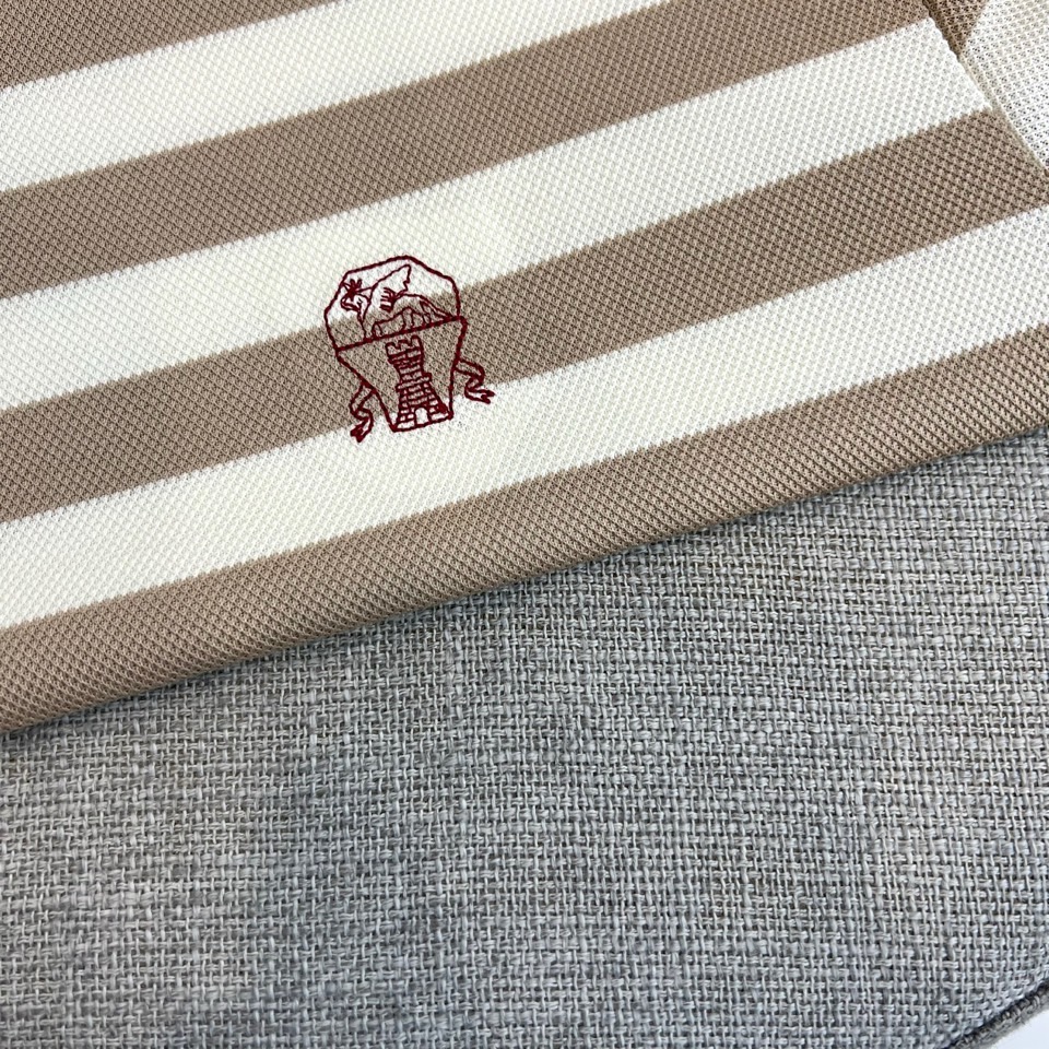 Brunello Cucinelli-BC、2026春夏新品条纹Polo衫，以经典翻领设计重塑休闲风尚，