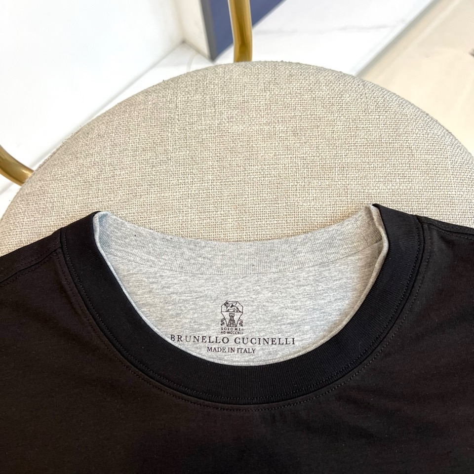 Brunello Cucinelli-BC、2026春夏新品短袖T恤，以醒目色调为主色，瞬间点亮视觉焦点