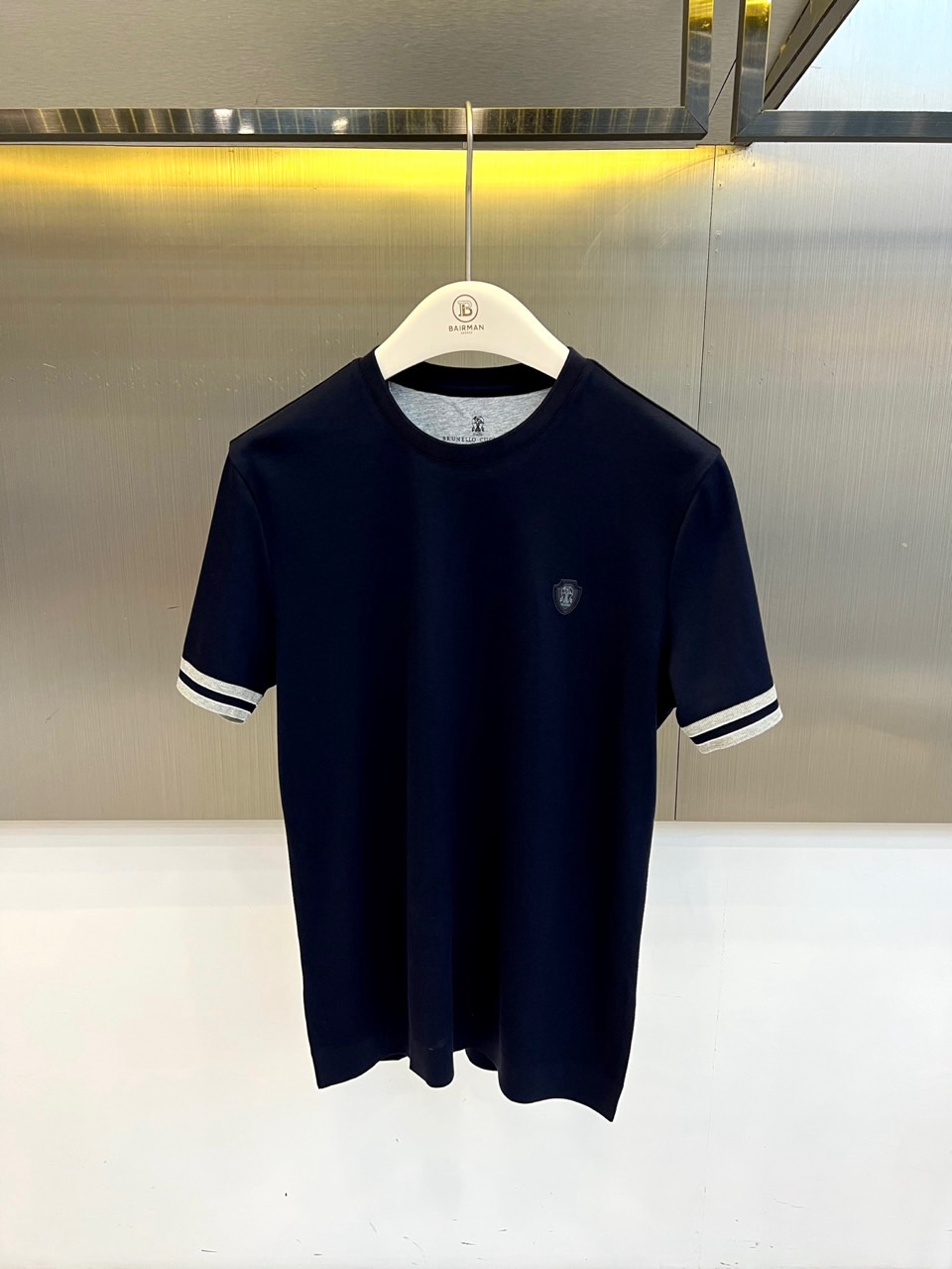 Brunello Cucinelli-BC、2026春夏新品短袖T恤，沉稳大气中透着年轻活力。经典圆领设