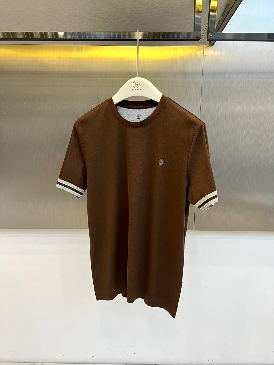 Brunello Cucinelli-BC、2026春夏新品短袖T恤，沉稳大气中透着年轻活力。经典圆领设