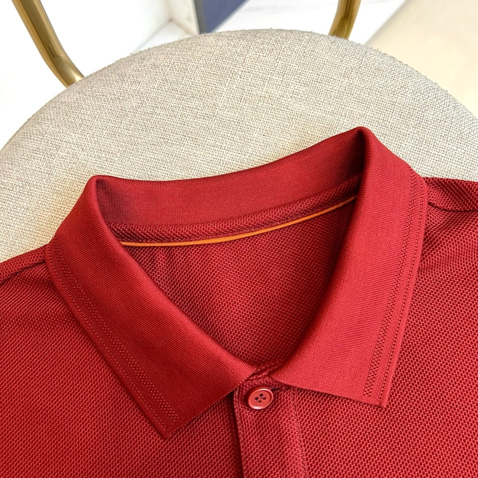 Loro Piana诺悠翩雅、2026春夏新品短袖POLO衫，甄选100%优质棉料，柔软亲肤、透气吸汗，