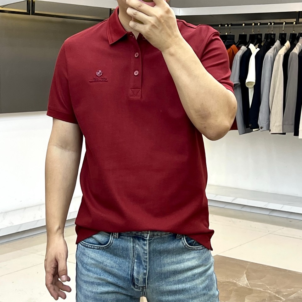 Loro Piana诺悠翩雅、2026春夏新品短袖POLO衫，甄选100%优质棉料，柔软亲肤、透气吸汗，