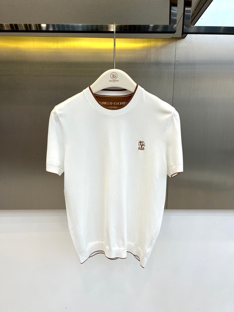 Brunello Cucinelli-BC、2026春夏新品短袖T恤，以简约廓形诠释轻奢日常。纯色调干净