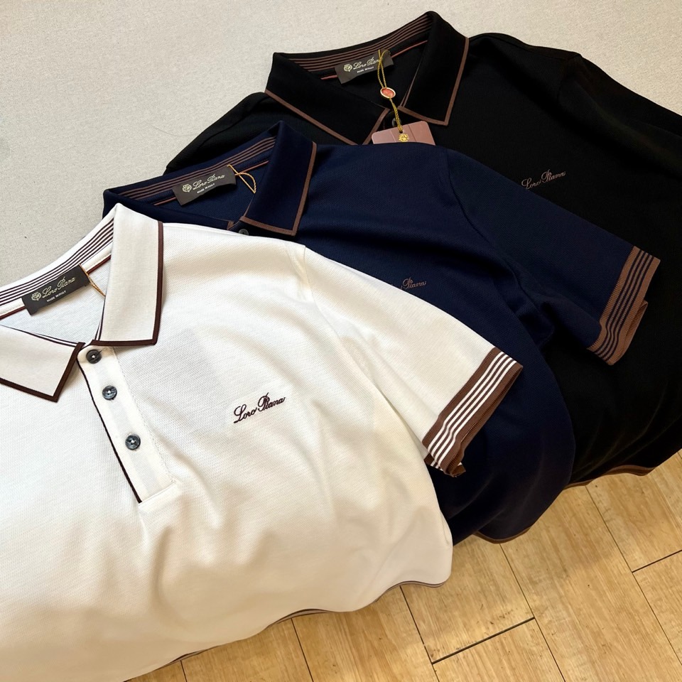 Loro Piana诺悠翩雅、2026春夏新品男士短袖Polo衫，以纯色为基底，诠释简约而不简单的穿搭美
