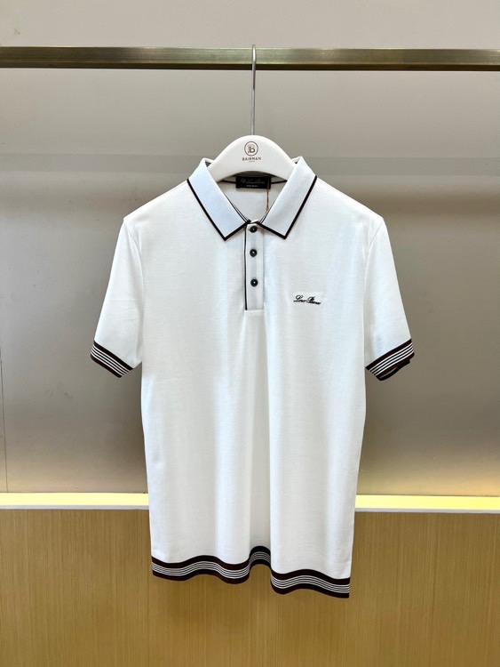 Loro Piana诺悠翩雅、2026春夏新品男士短袖Polo衫，以纯色为基底，诠释简约而不简单的穿搭美