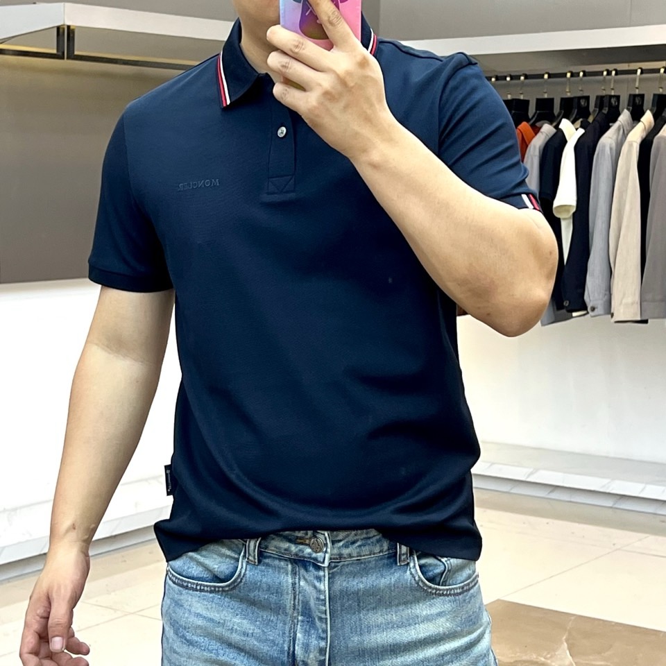 Mon蒙口、2026春夏新品男士POLO衫，甄选100%双面丝光珠地棉面料，触感细腻柔滑，透气亲肤，带来