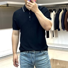 Brunello Cucinelli-BC、2026春夏新品男士POLO衫,主调搭配细腻纹理,简约翻领设 Brunello Cucinelli-BC、2026春夏新品男士POLO衫,主调搭配细腻纹理,简约翻领设