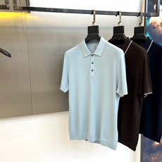 Brunello Cucinelli-BC、2026春夏新品男士POLO衫,主调搭配细腻纹理,简约翻领设 Brunello Cucinelli-BC、2026春夏新品男士POLO衫,主调搭配细腻纹理,简约翻领设