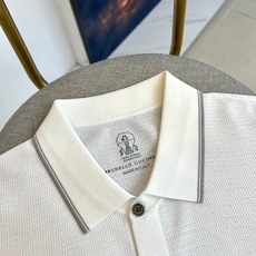 Brunello Cucinelli-BC、2026春夏新品男士POLO衫,主调搭配细腻纹理,简约翻领设 Brunello Cucinelli-BC、2026春夏新品男士POLO衫,主调搭配细腻纹理,简约翻领设