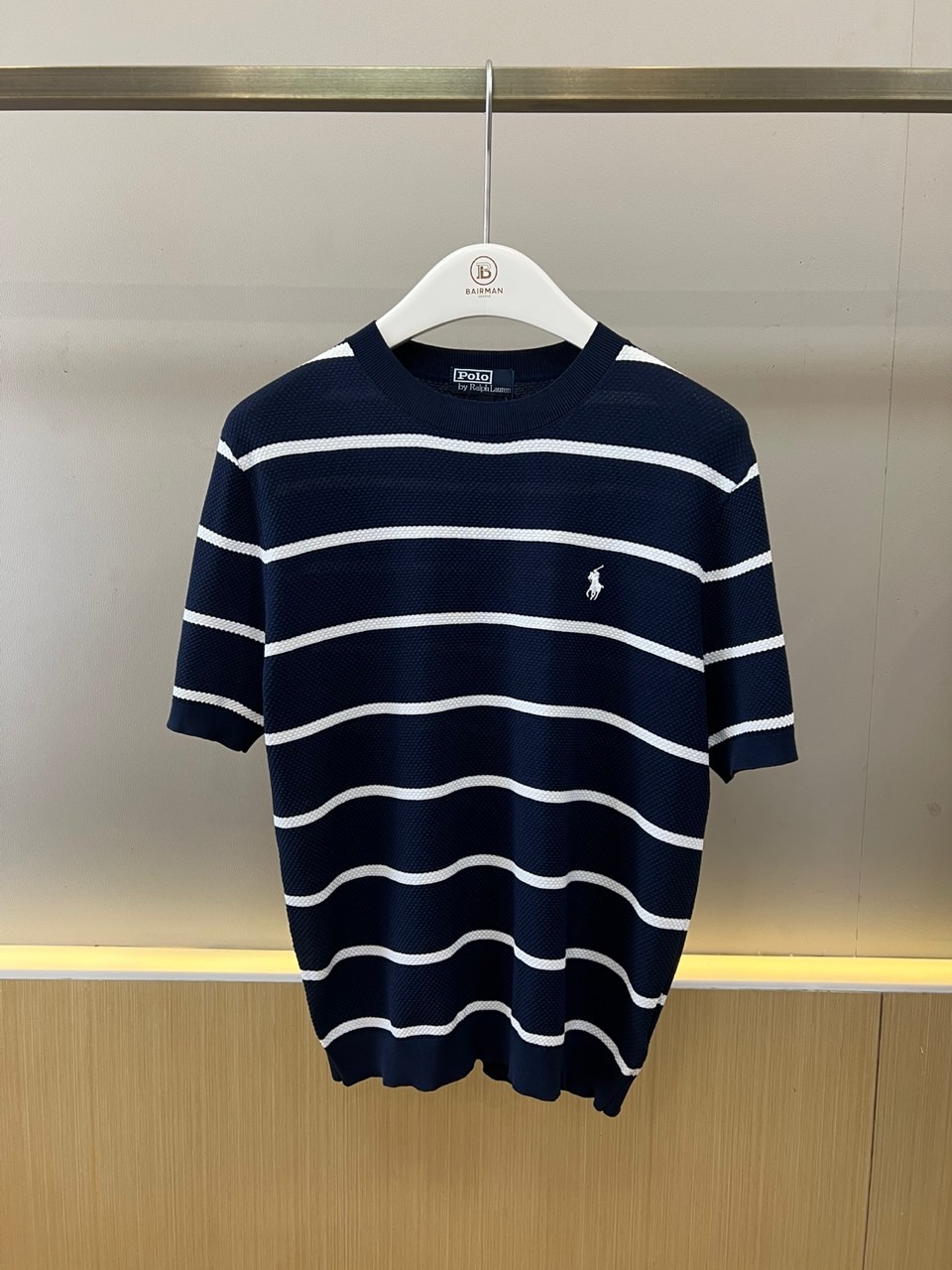Polo Ralph Lauren拉夫劳伦、2026春夏新品条纹针织短袖T恤，以经典宽条纹演绎永不过时的