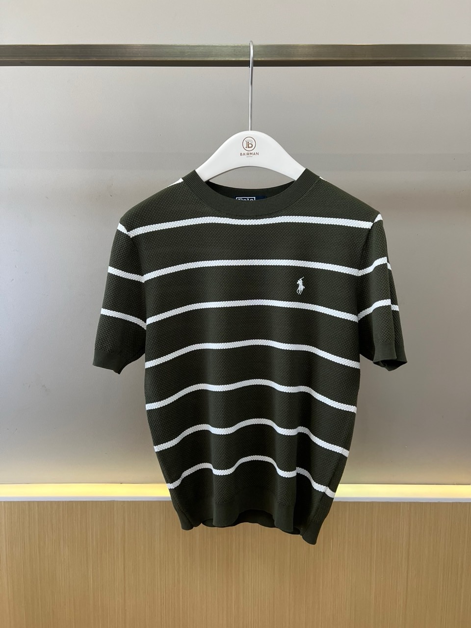 Polo Ralph Lauren拉夫劳伦、2026春夏新品条纹针织短袖T恤，以经典宽条纹演绎永不过时的