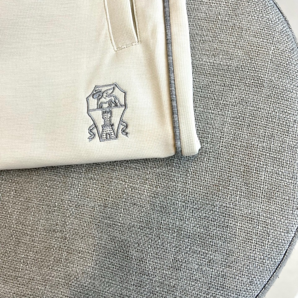 Brunello Cucinelli-BC、2026春夏新品休闲裤，色调简约大气适配多元穿搭场景。松紧腰头搭配抽绳设计，