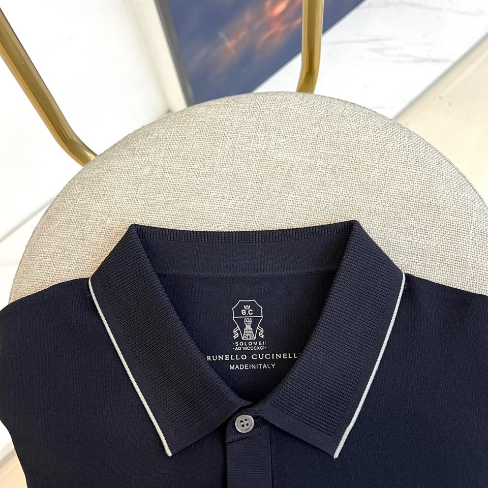 Brunello Cucinelli-BC、2026春夏新品短袖Polo衫，以奢华质感与经典剪裁重塑男士衣橱必备单品。甄