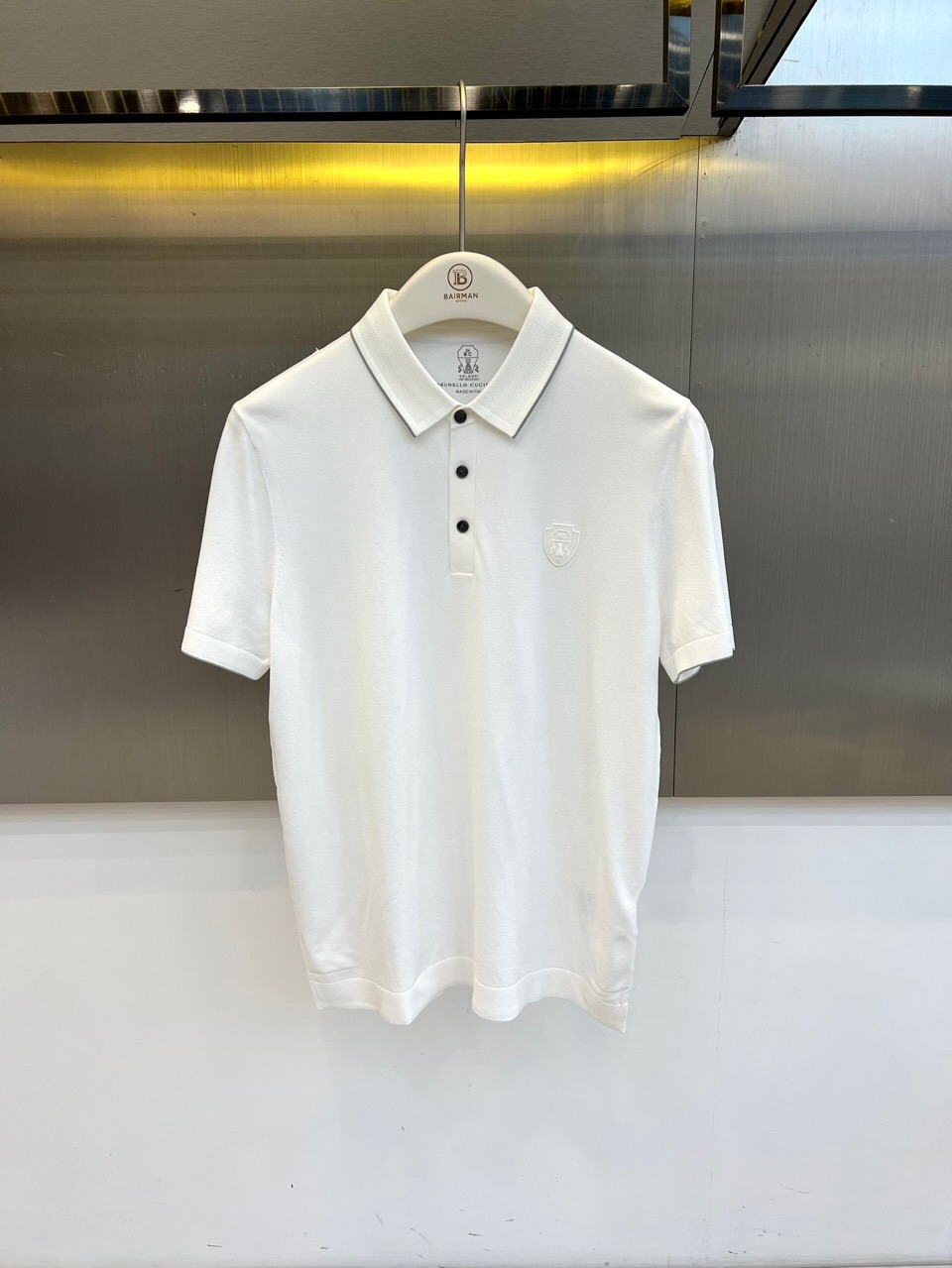 Brunello Cucinelli-BC、2026春夏新品短袖Polo衫，以奢华质感与经典剪裁重塑男士衣橱必备单品。甄