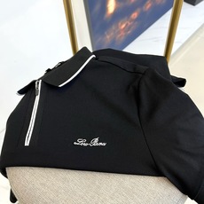 Loro piana、2026春夏新品发售!男士夏季翻领Polo短袖T恤,此款为顶级珠地丝光棉面料,透气舒适设计元素非常 Loro piana、2026春夏新品发售!男士夏季翻领Polo短袖T恤,此款为顶级珠地丝光棉面料,透气舒适设计元素非常