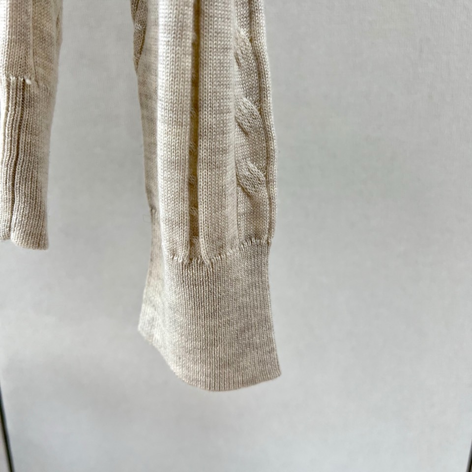 Brunello Cucinelli-BC、2026秋冬新品意式麻花亨利领针织衫。 早秋质感天花板，这件真的谁穿谁帅！ 