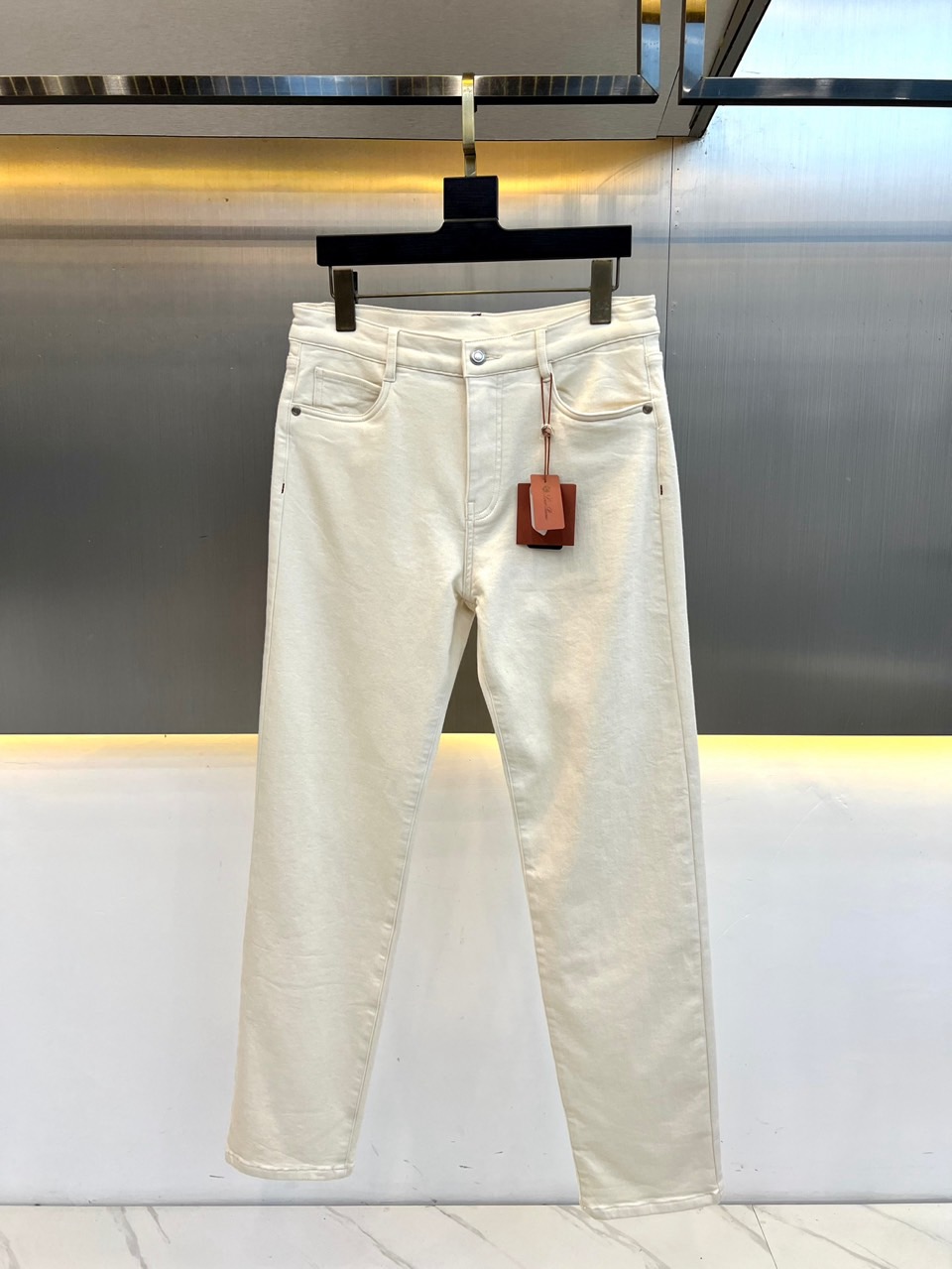 【顶奢原色】Loro Piana 顶级原色山【羊绒】混纺原色牛仔裤 Loro Piana今年秋冬最火🔥🔥130支羊绒牛仔
