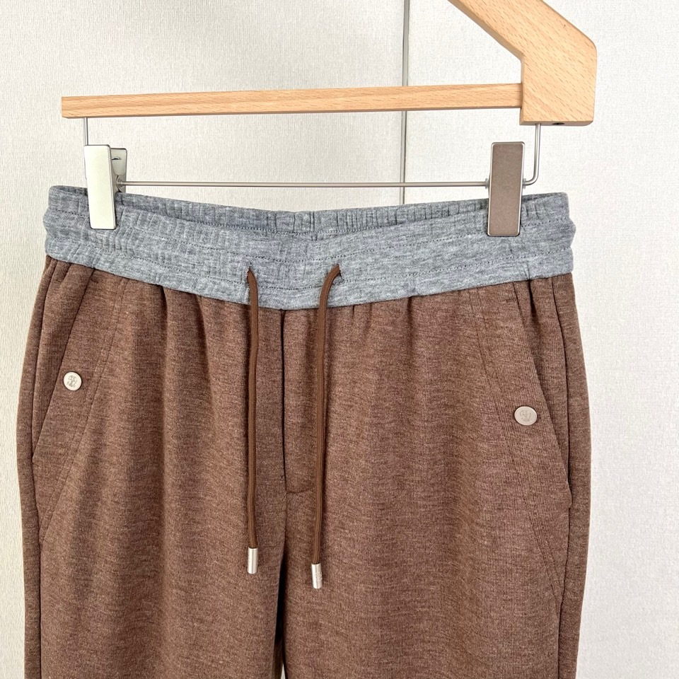 Brunello Cucinelli-BC、2026秋冬新品男士羊毛混纺休闲裤。 一条能兼顾体面和舒服的裤子，终于来了！