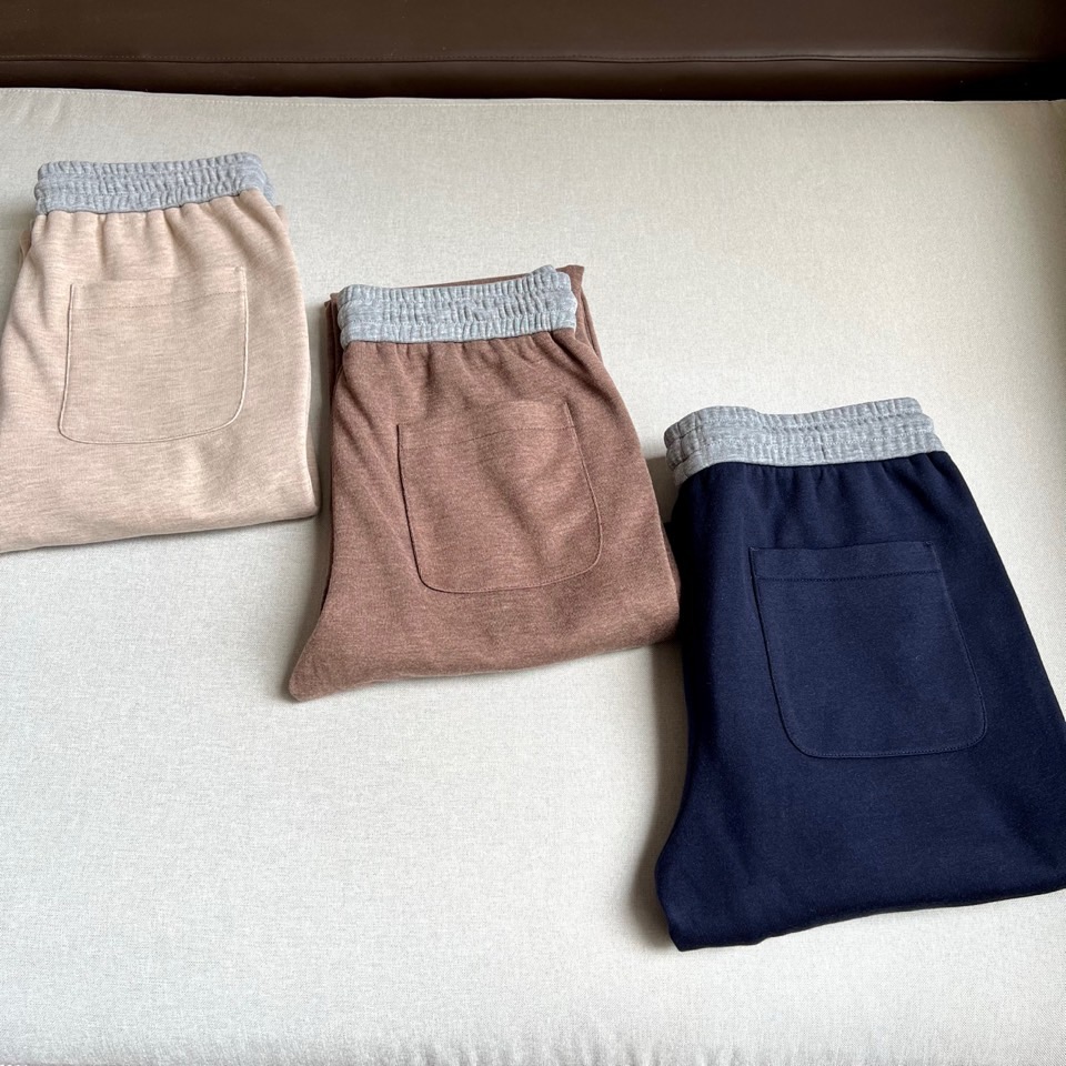 Brunello Cucinelli-BC、2026秋冬新品男士羊毛混纺休闲裤。 一条能兼顾体面和舒服的裤子，终于来了！