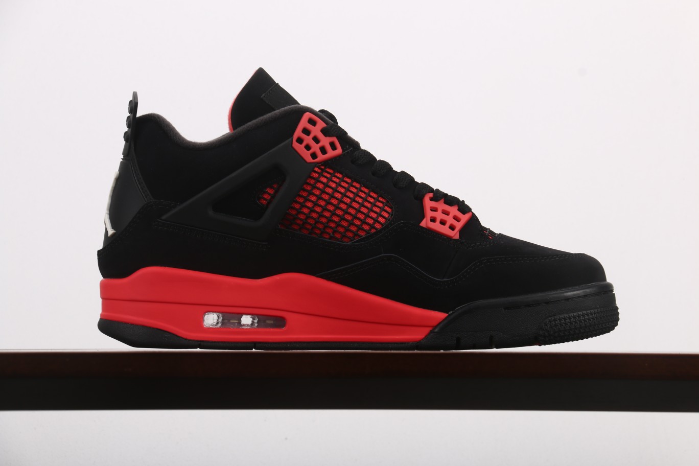 外贸版AirJordan4Retro“RedThunder”黑红好货不怕等纯原大厂出品原厂皮料打造真材实