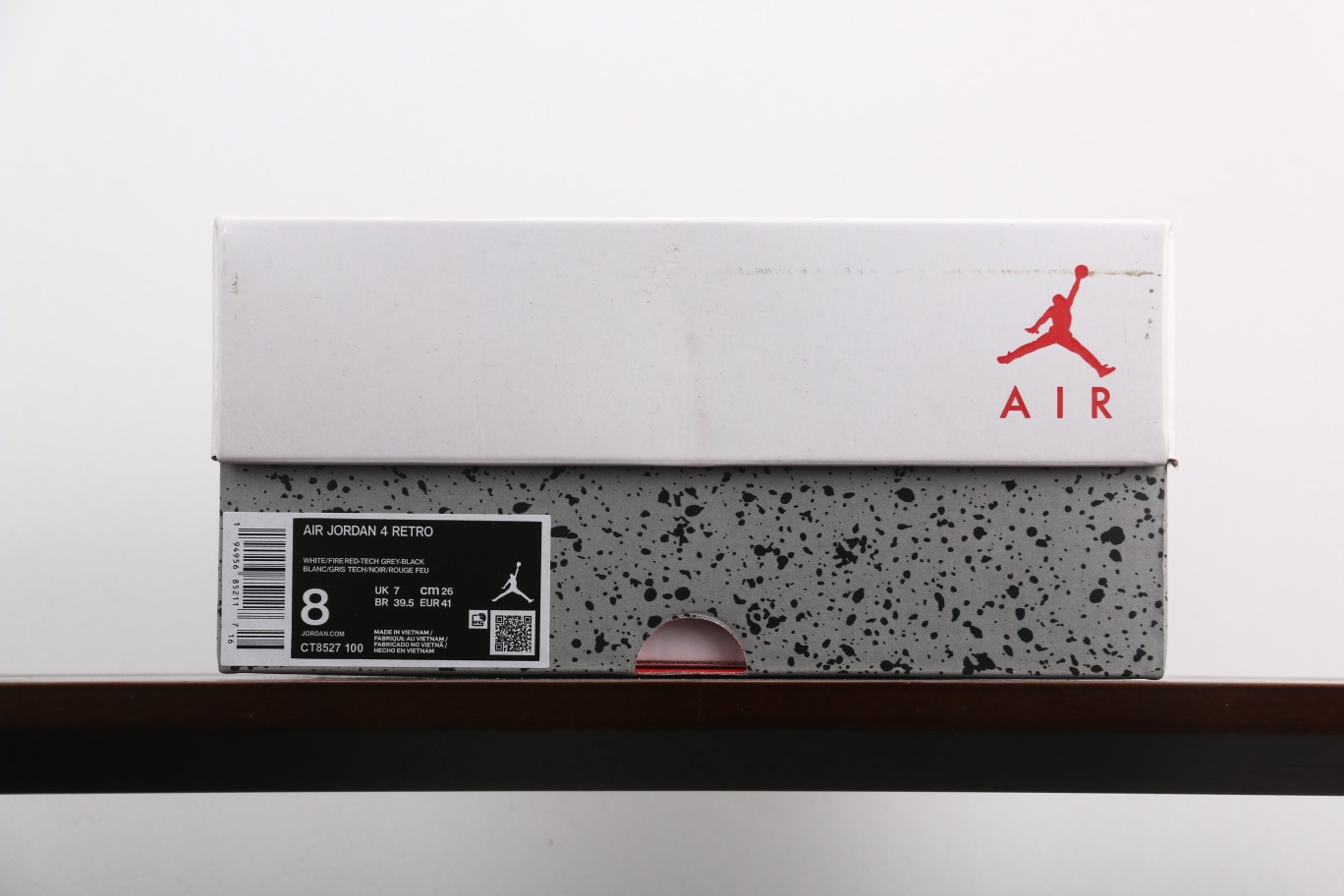 外贸版AirJordan4“WhiteOreo”QDAJ4乔4白奥利奥CT8527-100好货不怕等纯原