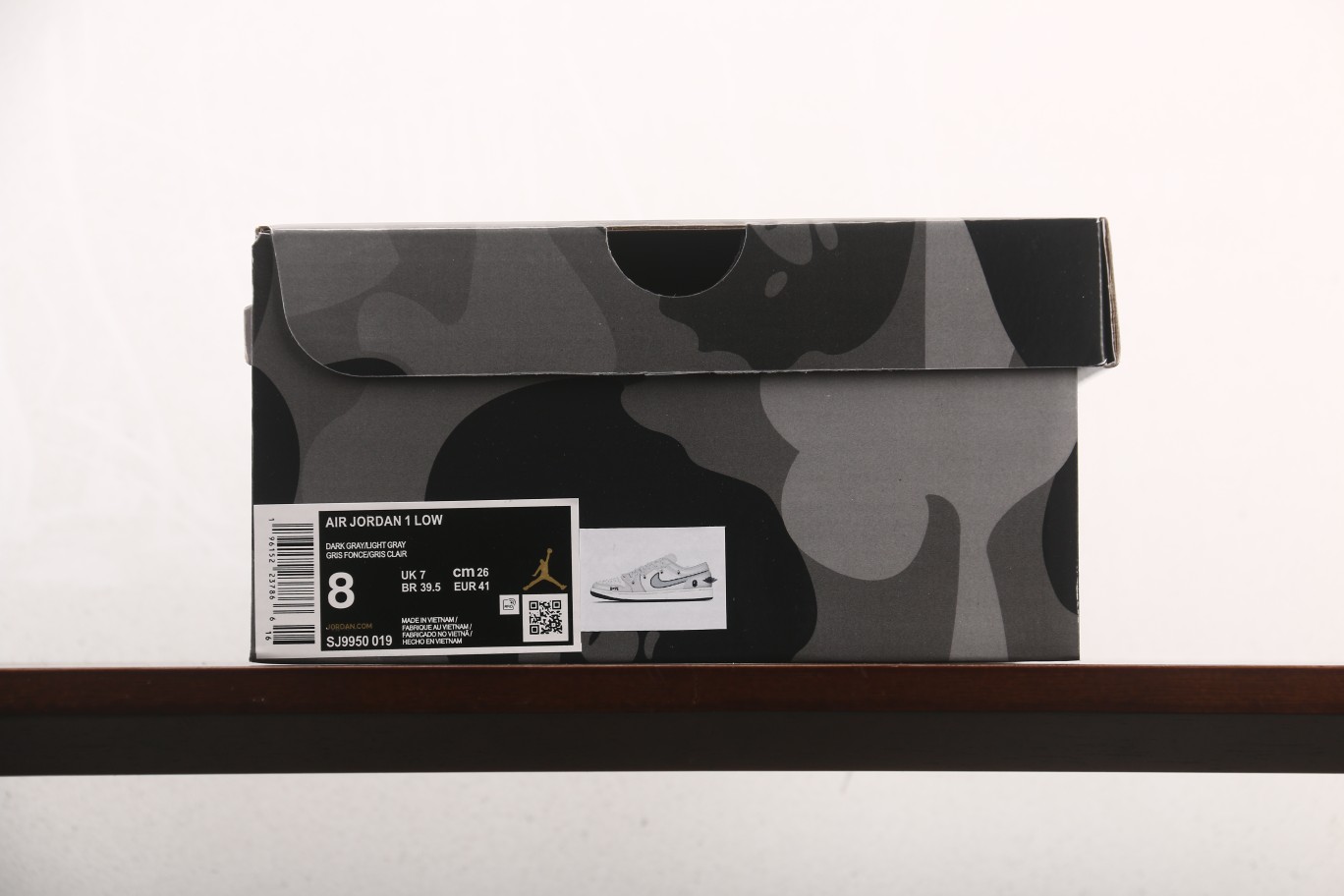福利特价
 Air Jordan 1 Low AJ1 乔1 Bape联名-灰蓝抽绳 高端定制 低帮复古篮