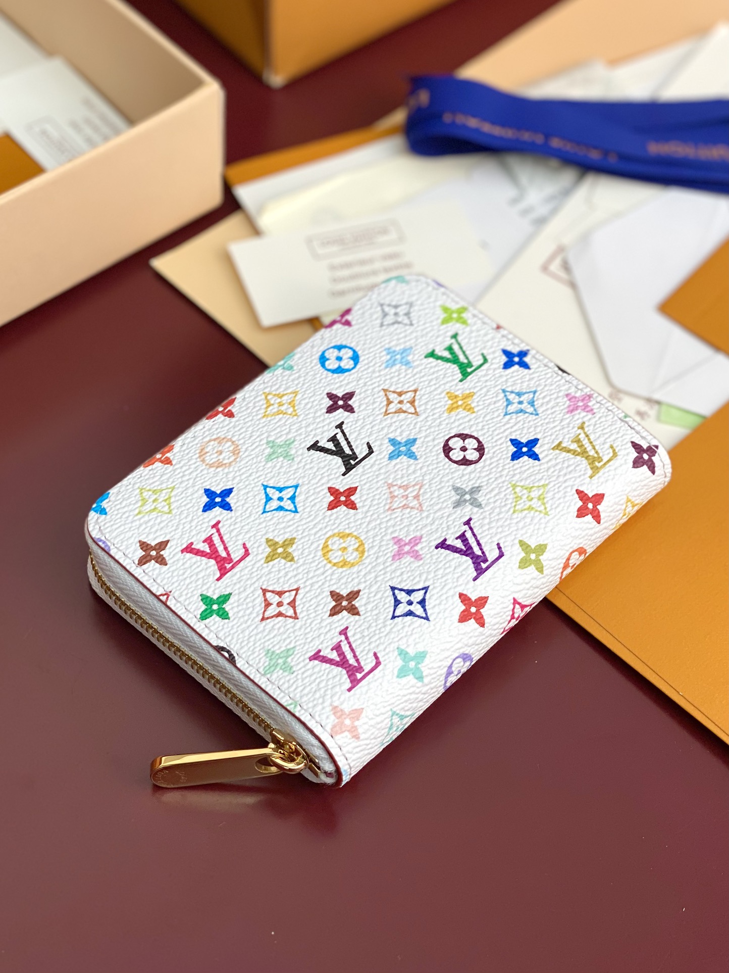  M13409 白彩！LV x TM 拉鏈零錢包、這款復刻版Louis Vuitton x Muraka