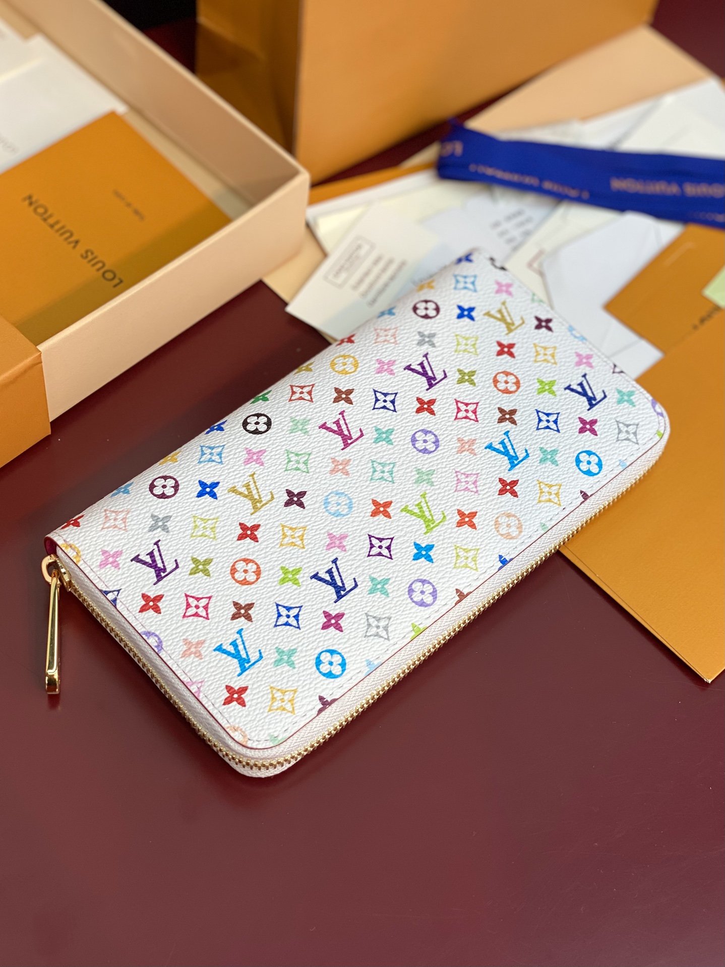  M13922 白彩！LV x TM 拉链包！Louis Vuitton xMurakami系列的经典款