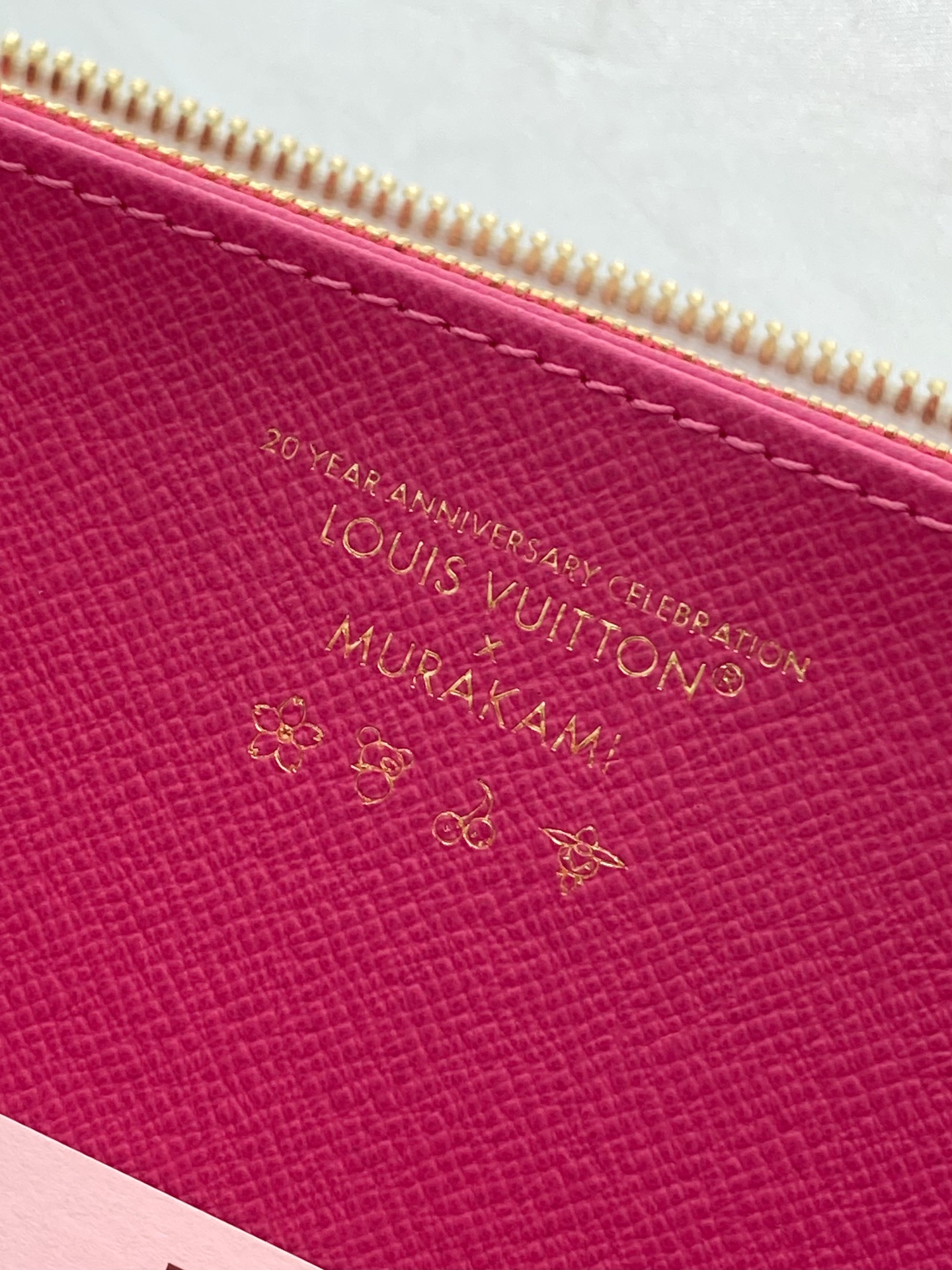  M13922 白彩！LV x TM 拉链包！Louis Vuitton xMurakami系列的经典款