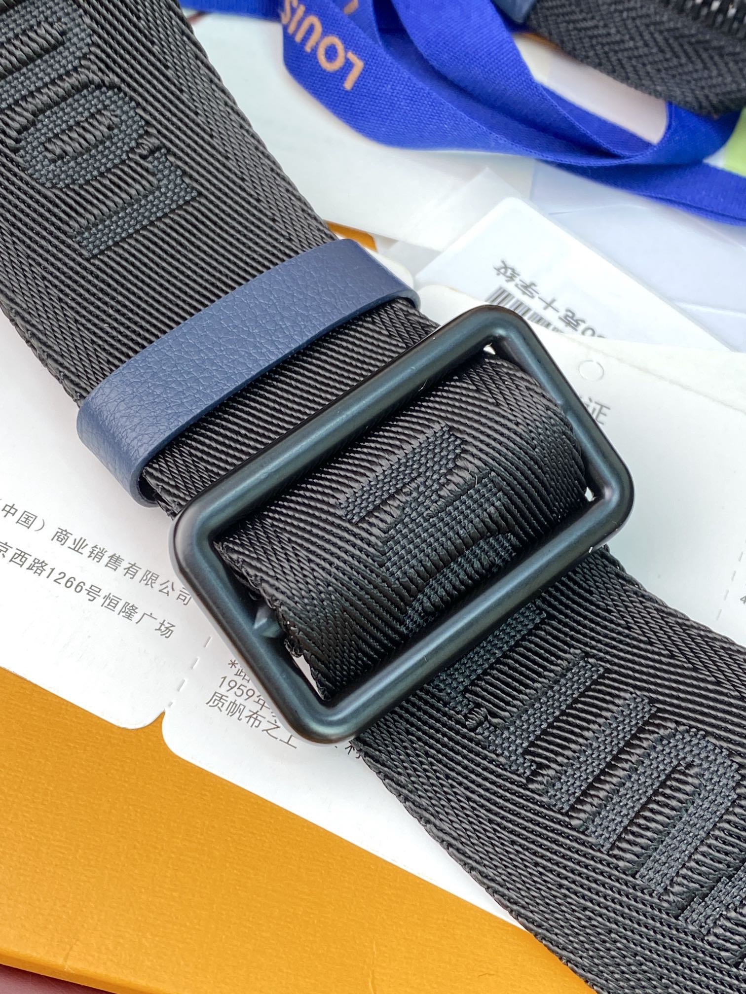  升级版本⚠️ M81115 新压花深蓝！专柜同步包装！Alpha Wearable 钱夹融合 Mono