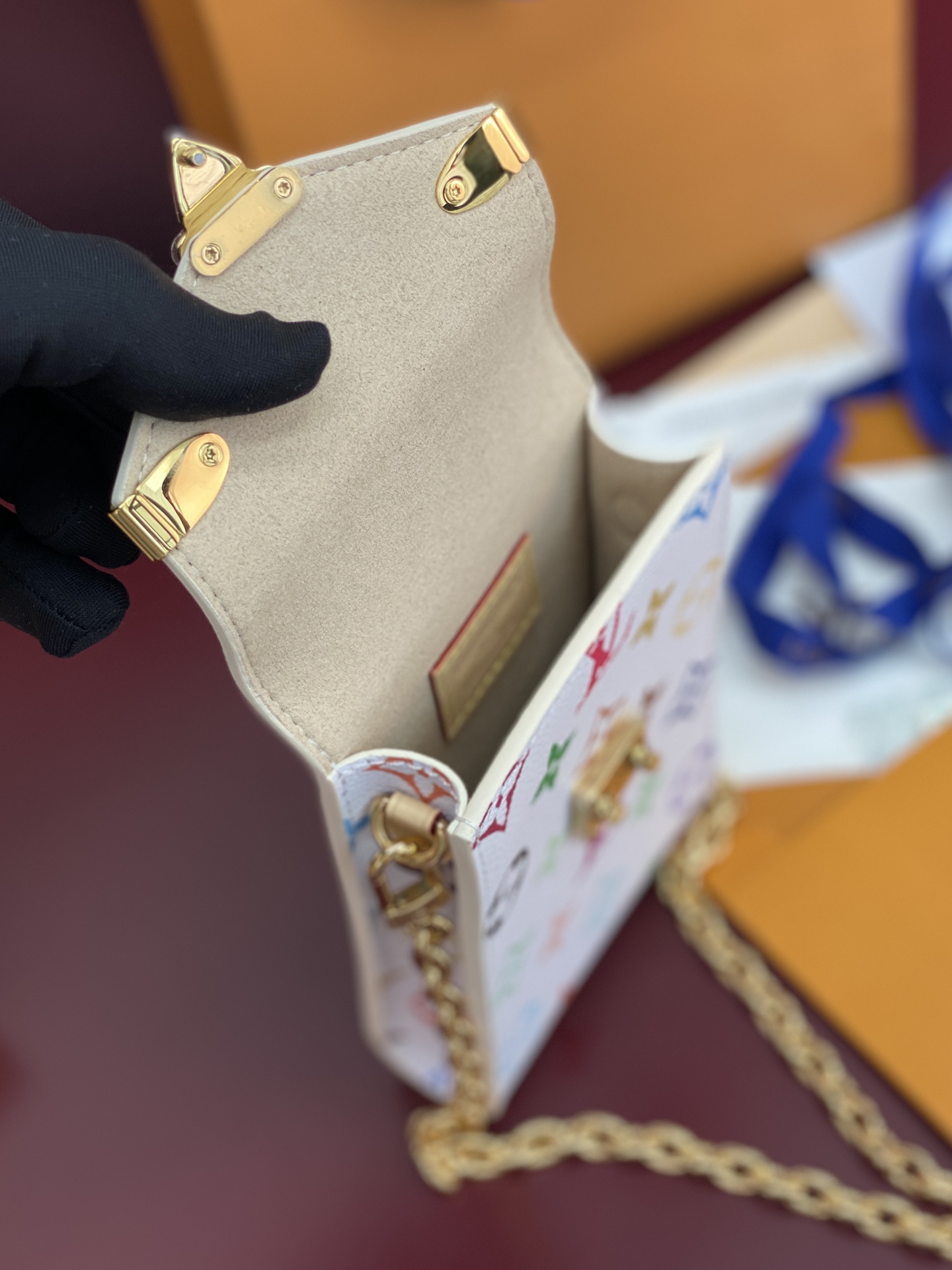 M14098 白彩 全钢五金！芯片版、Phone Pouch Métis！獨特復刻版系列的Phone P