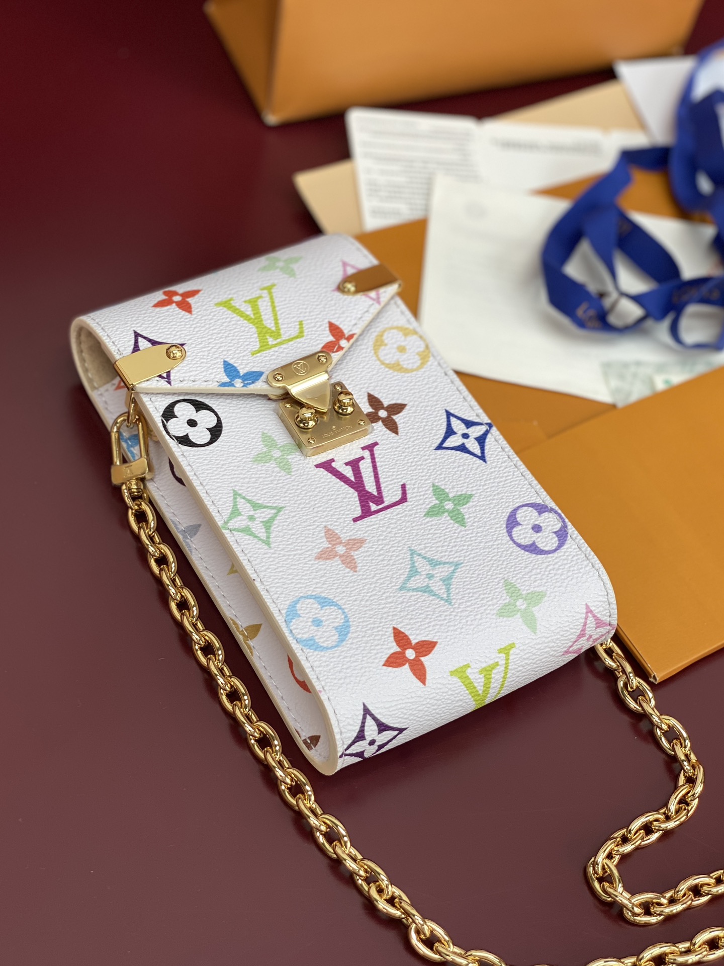 M14098 白彩 全钢五金！芯片版、Phone Pouch Métis！獨特復刻版系列的Phone P