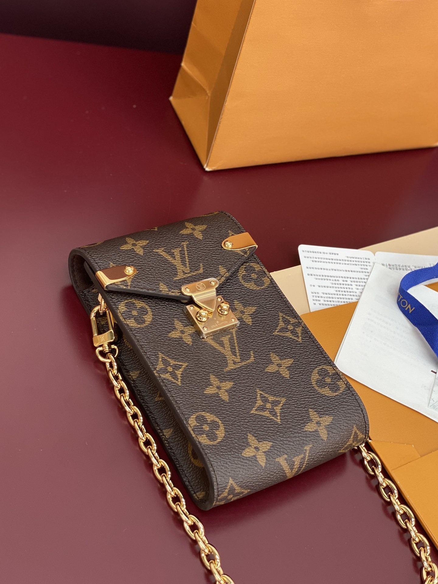 M14098 老花 全钢五金!芯片版、Phone Pouch Métis!獨特復刻版系列的Phone P