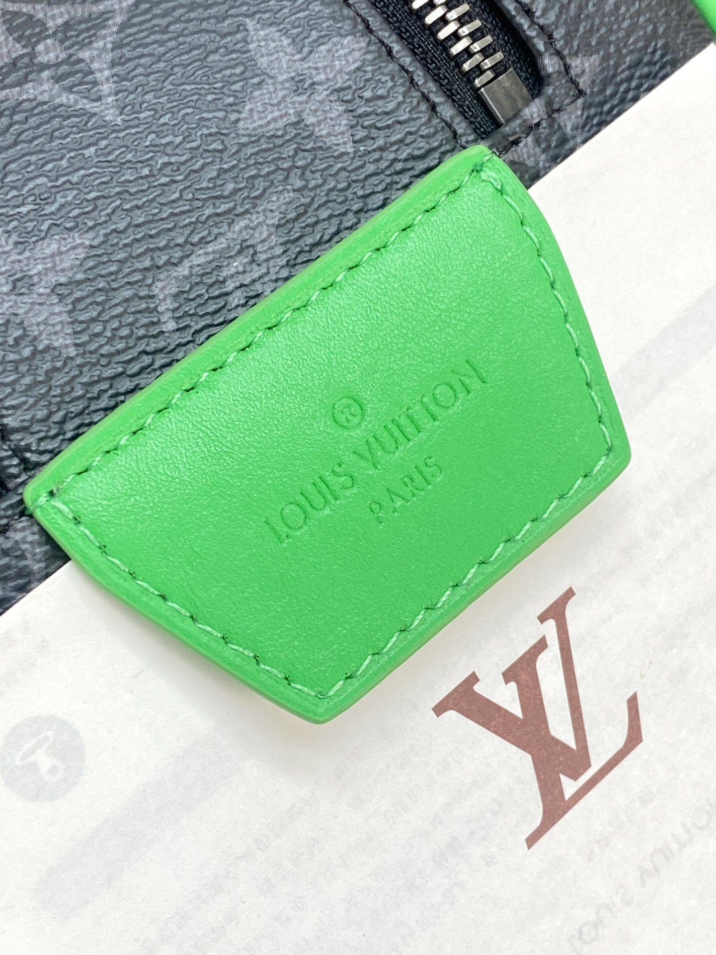 M15246 黑花绿!芯片版!当季新款DOPP KIT 盥洗袋、本款 Dopp Kit 盥洗袋取材 Mo